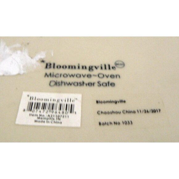 Bunny-Shaped Ceramic Plate Bloomingville for Oven Microwave & Dishwasher Use - Picture 2 of 5